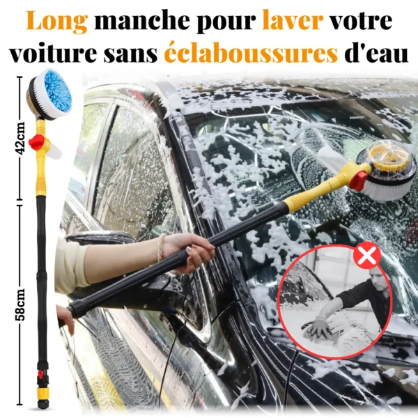 Brosse de Lavage de Voiture à Rotation Rapide - Image 2